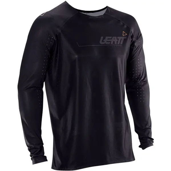 2026 Leatt 5.5 Moto Ultraweld Jersey Black 1