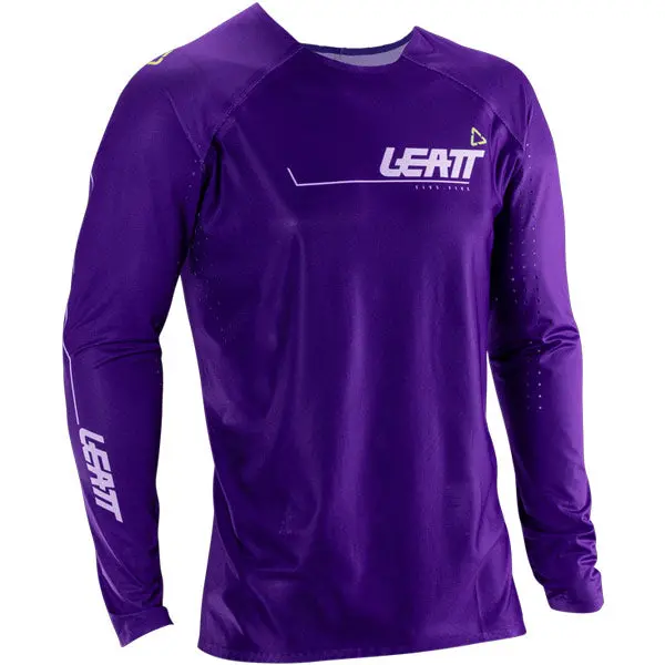 2026 Leatt 5.5 Moto Ultraweld Jersey Purple 1