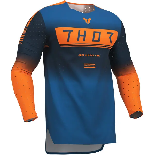 Thor Sportmode Geo Midnight Blue Jersey 1