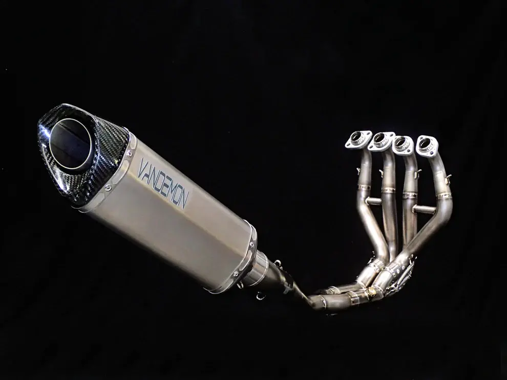Vandemon Performance Kawasaki Zx6r Zx636 Full Titanium Exhaust 2009-2024 Zx-6R 1