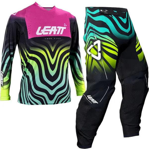 2026 Leatt 4.5 Moto Youth Kit Combo Tiger Pink 1