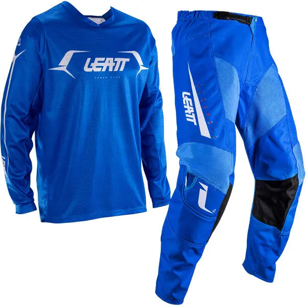 2026 Leatt 3.5 Pant And Shirt Kit Combo Blue 1
