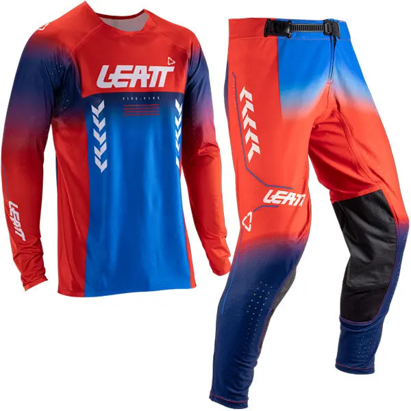 2026 Leatt 5.5 Ultraweld Kit Combo Royal Blue Red 1