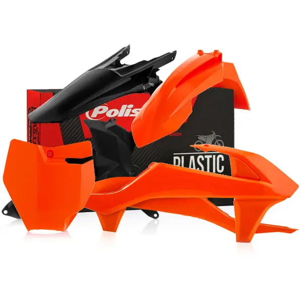 Polisport Ktm Plastic Kit Orange Black 1