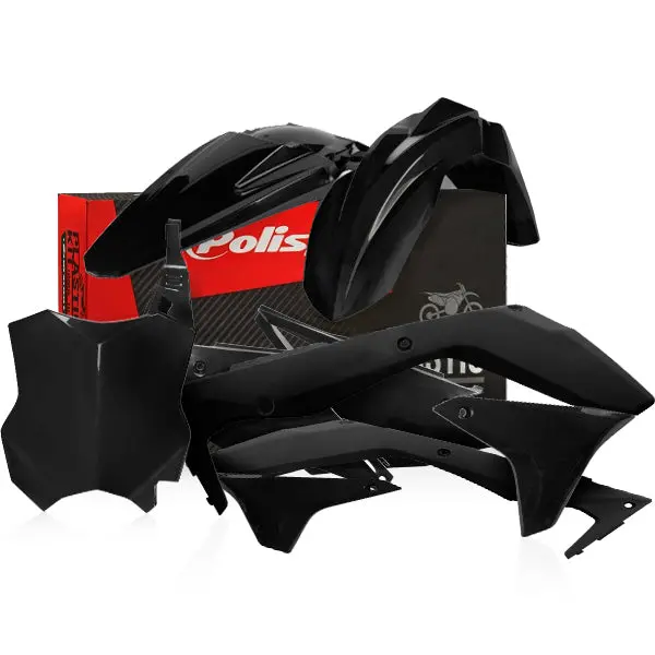 Polisport Kawasaki Plastic Kit Black 1