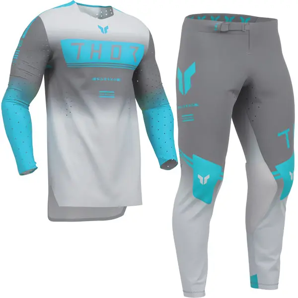 Thor Sportmode Geo Charcoal Grey Kit Combo 1