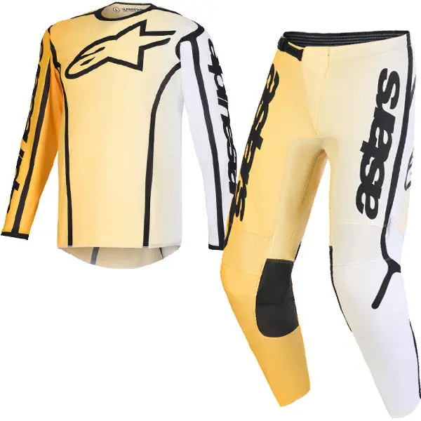 2026 Alpinestars Fluid Apex Kit Combo - Yellow Black 1