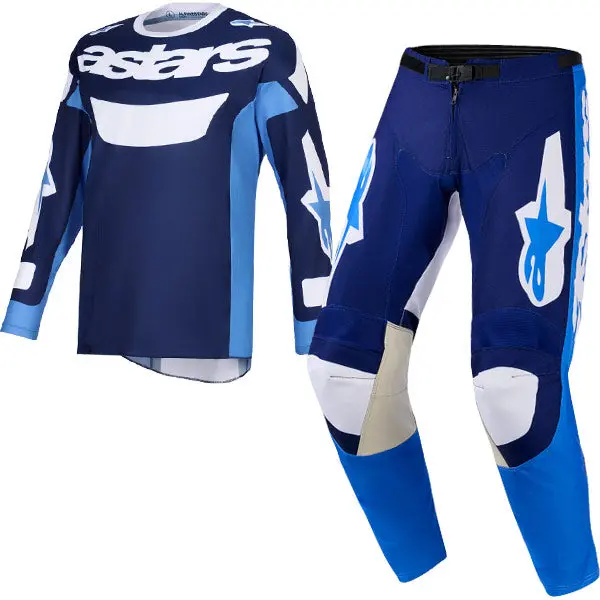 2026 Alpinestars Racer Riway Kit Combo - Ucla Blue White 1