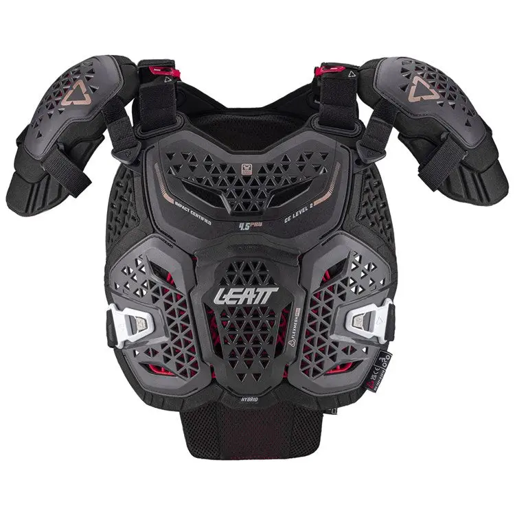 Leatt Womens Chest Protector 4.5 Hybrid Pro Black 1