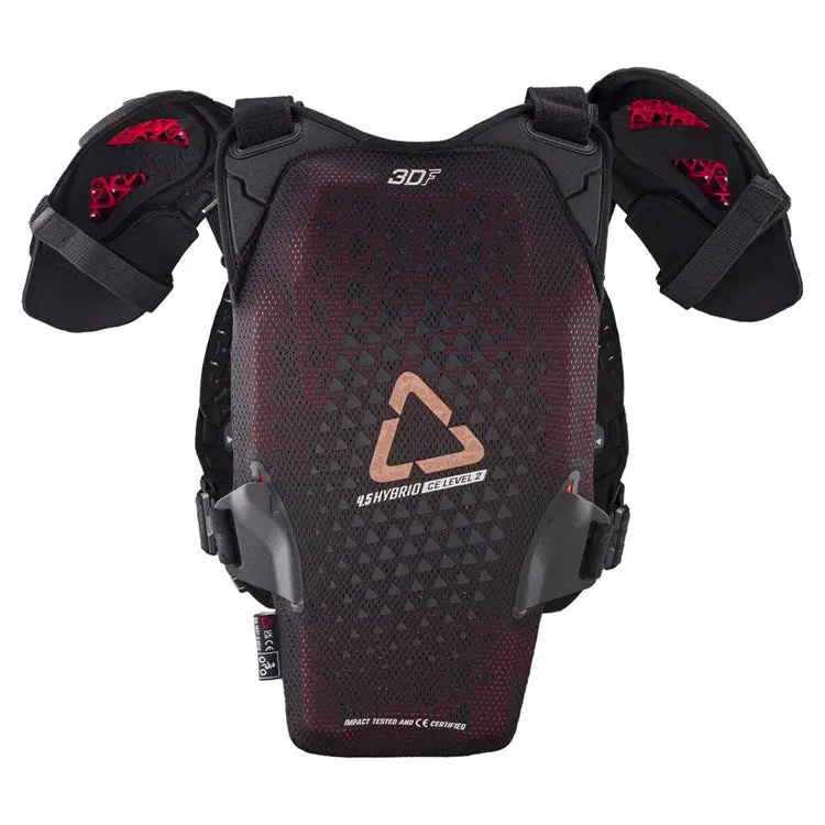 Leatt Womens Chest Protector 4.5 Hybrid Pro Black 2