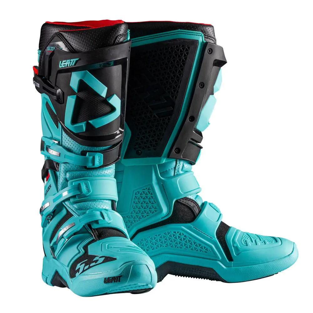 2026 Leatt 5.5 Flexlock Boots Teal 1