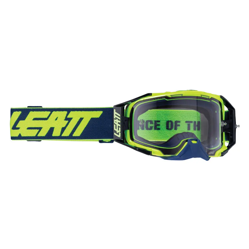 2025 Leatt Goggle Velocity 6.5 Cryztal Lime -Lens Purple 75 Vlt 1