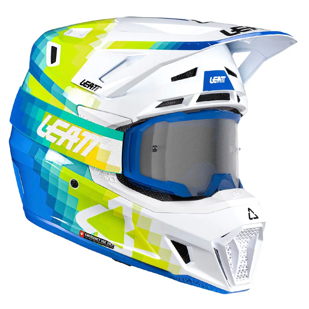 2026 Leatt 7.5 V26 Helmet Pixel Blue 1
