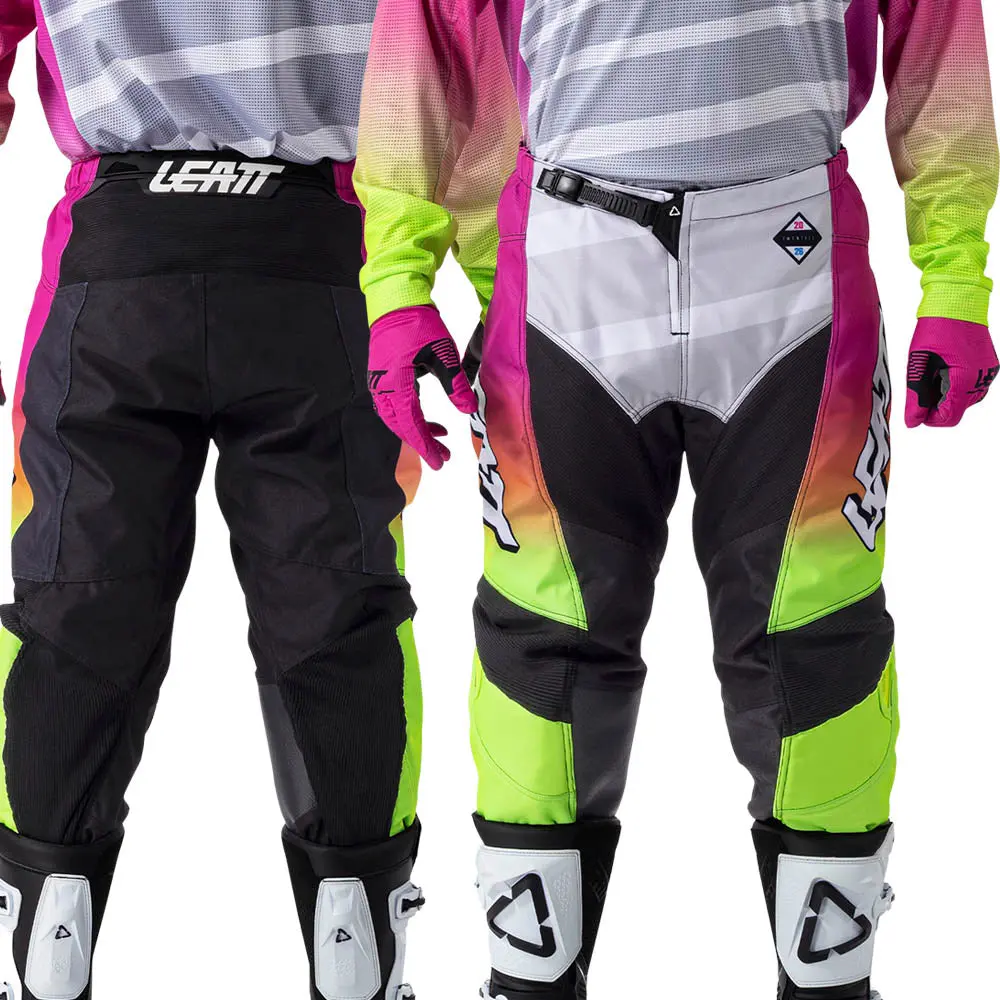 2026 Leatt 3.5 Pant And Shirt Kit Combo Retro Pink 4