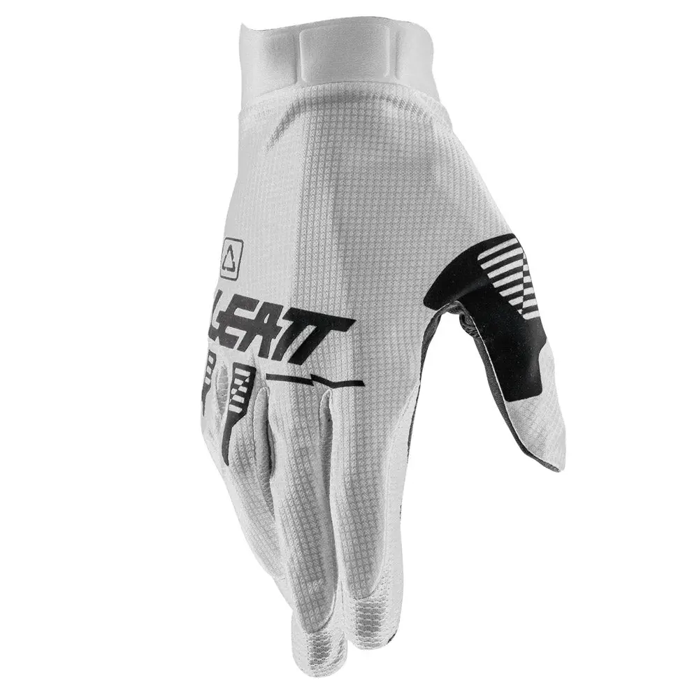 2026 Leatt Moto 1.5 Youth Gloves - White 1