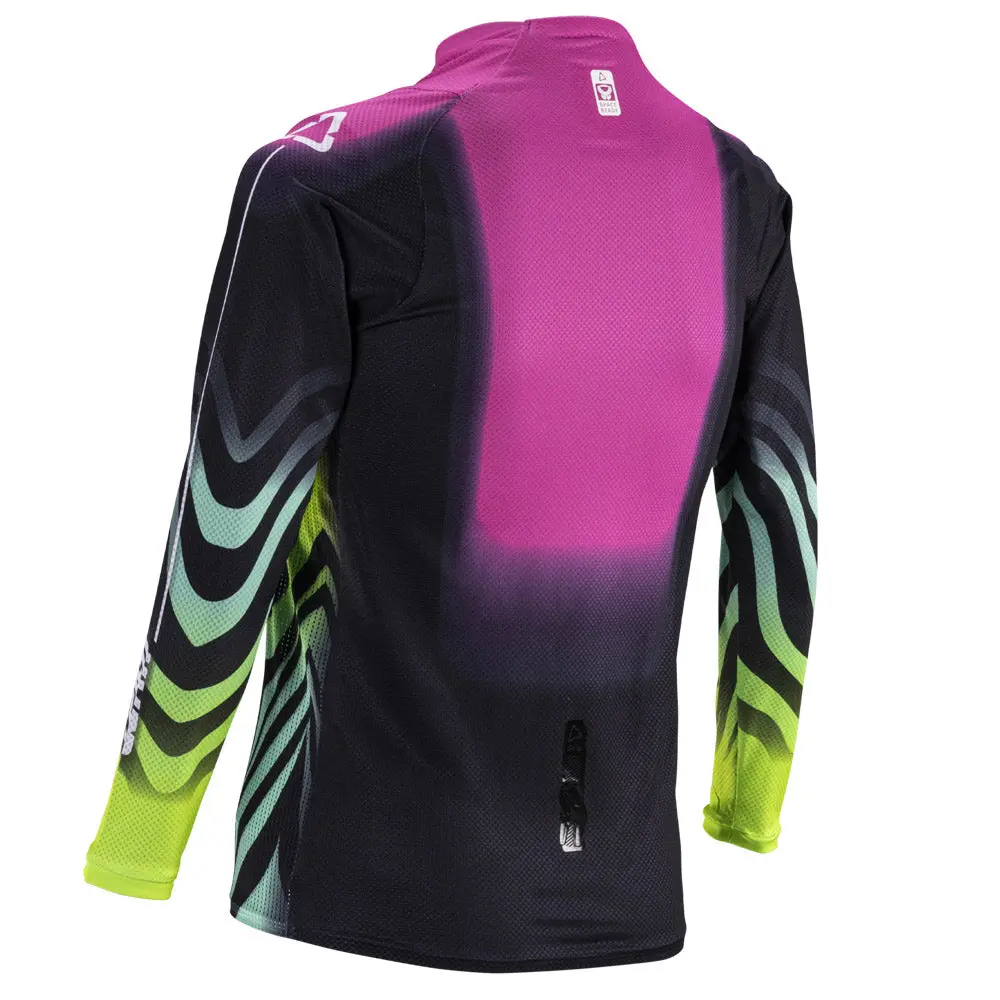 2026 Leatt 4.5 Moto Youth Jersey Tiger Pink 3