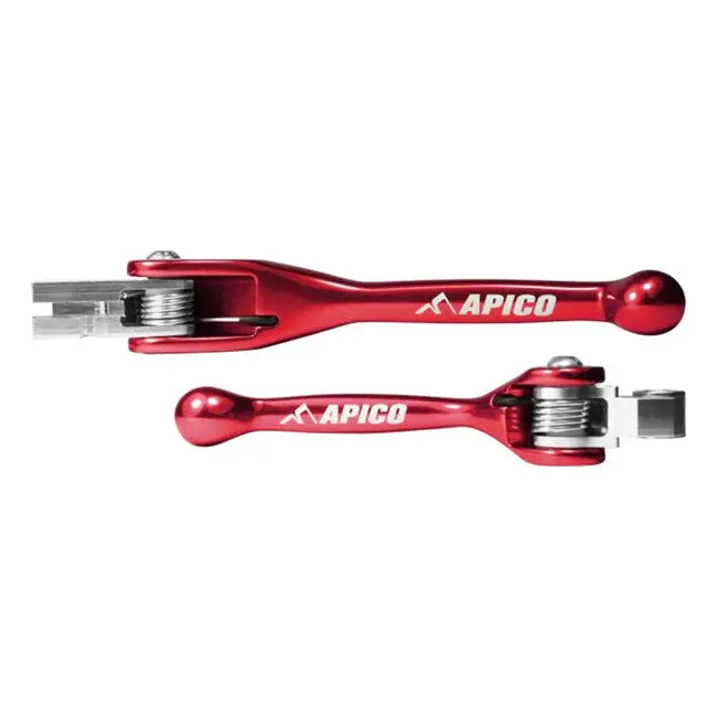 Apico Flexi Foldback Brake & Clutch Lever Set - Red Gasgas 1