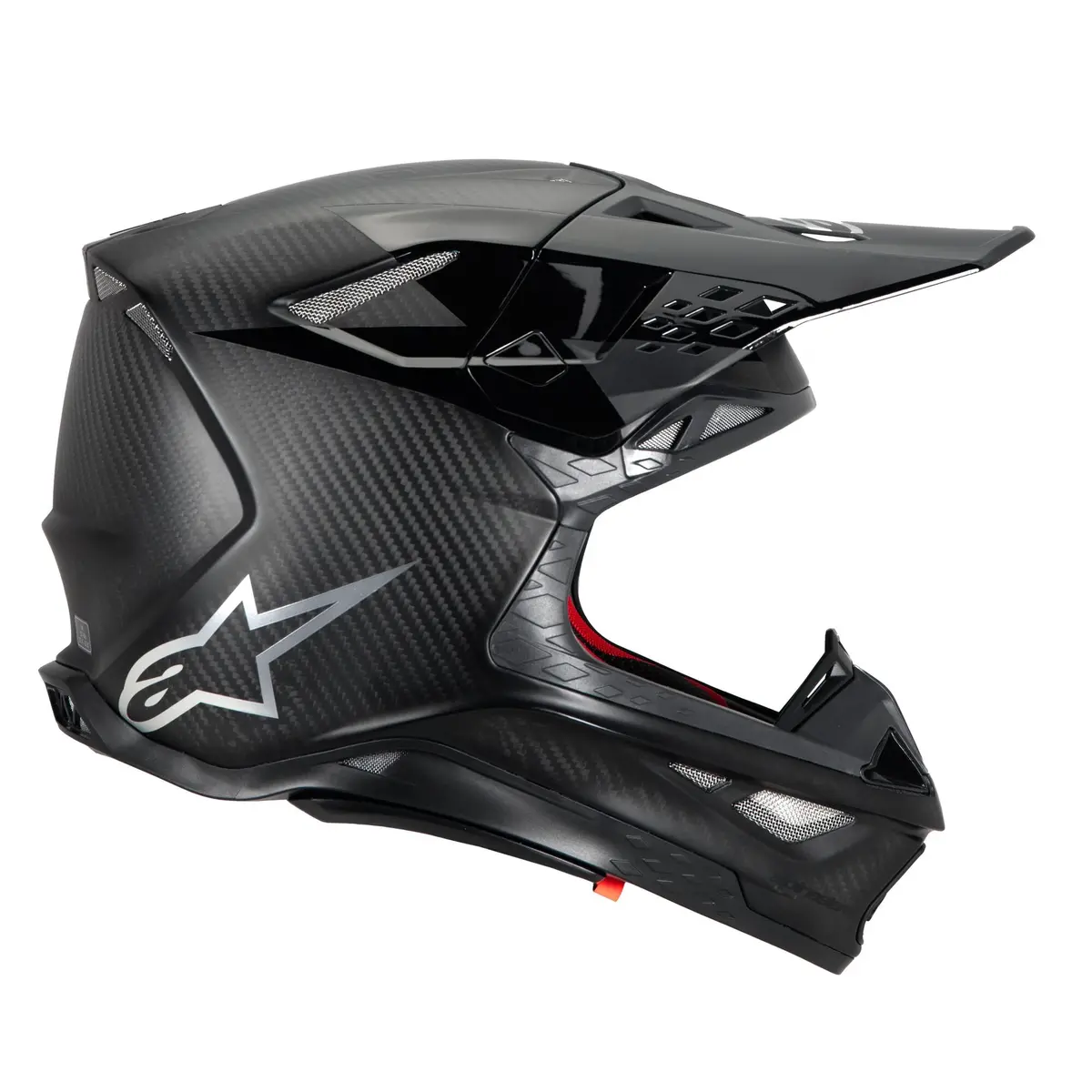 Alpinestars Helmet Supertech Sm10 Fame Black Carbon Matt Glossy 3