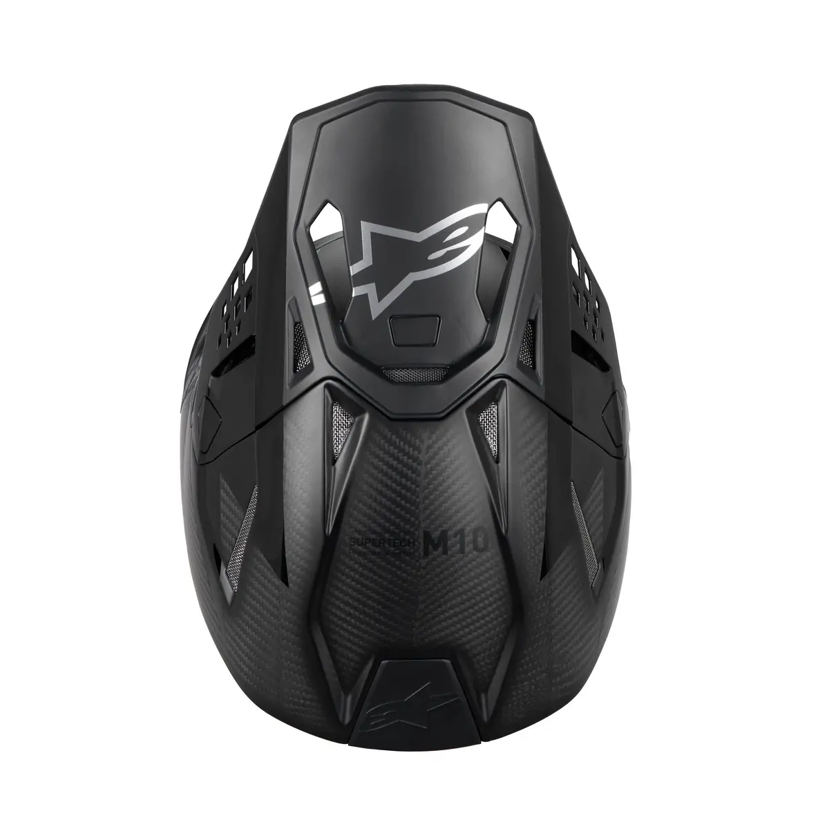 Alpinestars Helmet Supertech Sm10 Fame Black Carbon Matt Glossy 5