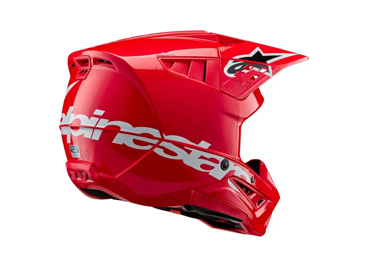 Alpinestars Helmet Sm5 Corp Bright Red Glossy 4