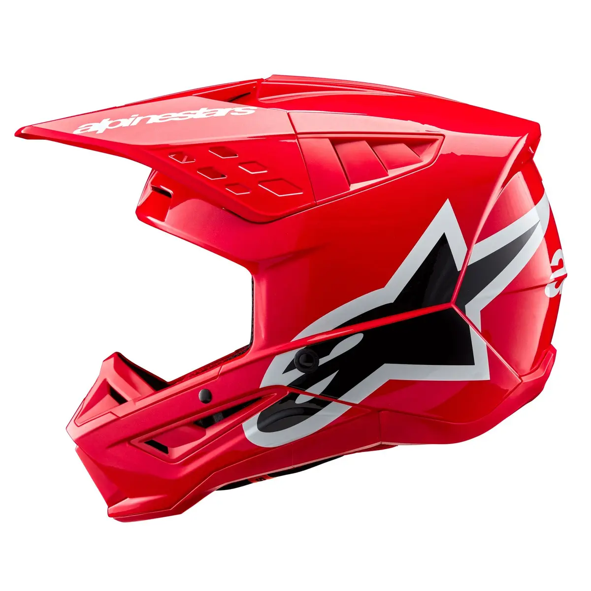 Alpinestars Helmet Sm5 Corp Bright Red Glossy 2