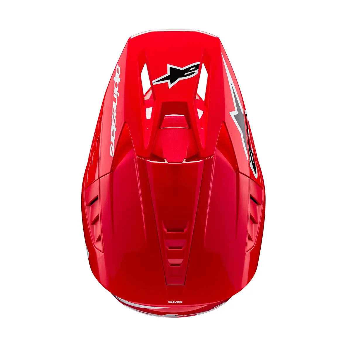 Alpinestars Helmet Sm5 Corp Bright Red Glossy 3