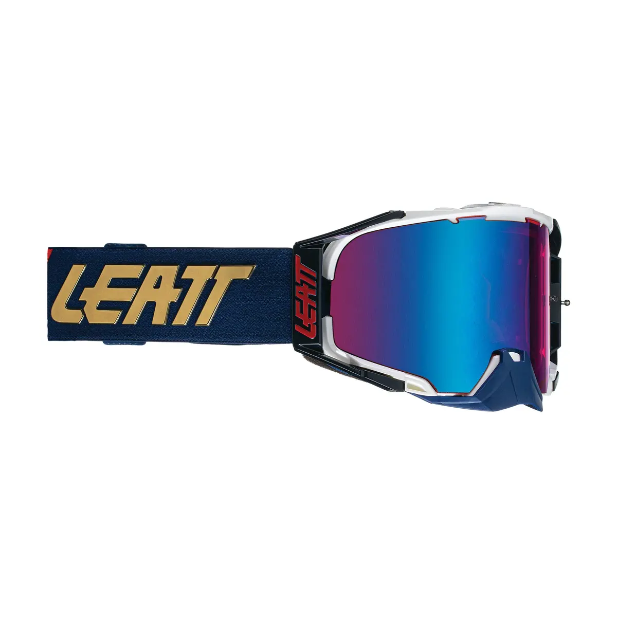 Leatt 6.5 Iriz Royal Blue Lense Tear Off Goggle 1