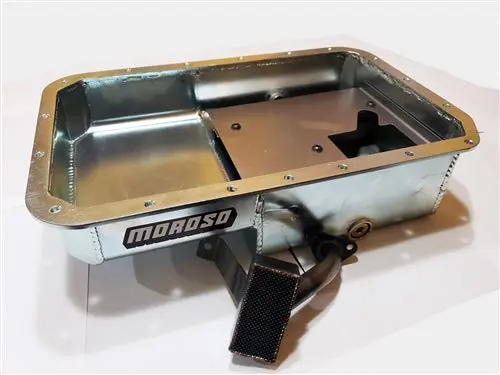Moroso Low Profile J Series Steel Oil Pan 1