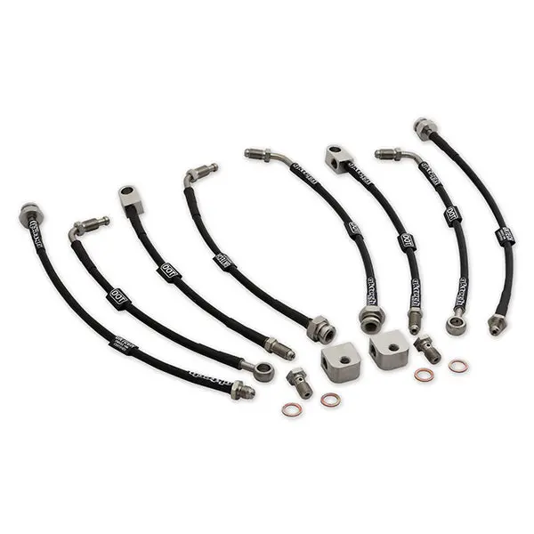 R32 Gtr/Gts4 Braided Brake Lines 1