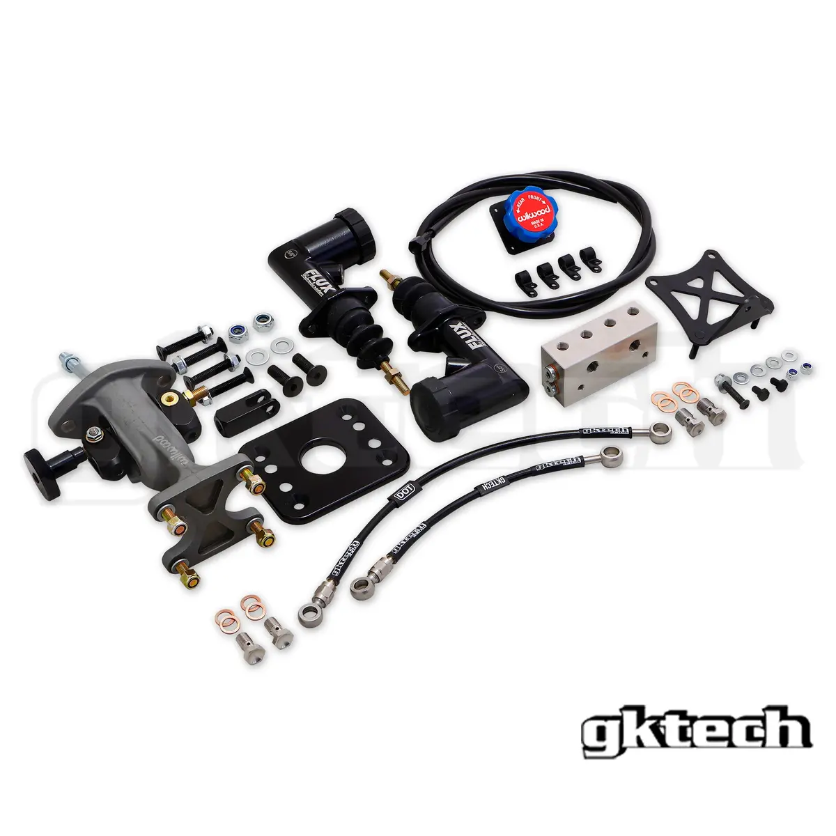 Z34 370Z Bolt On Dual Brake Master Cylinder Kit 2