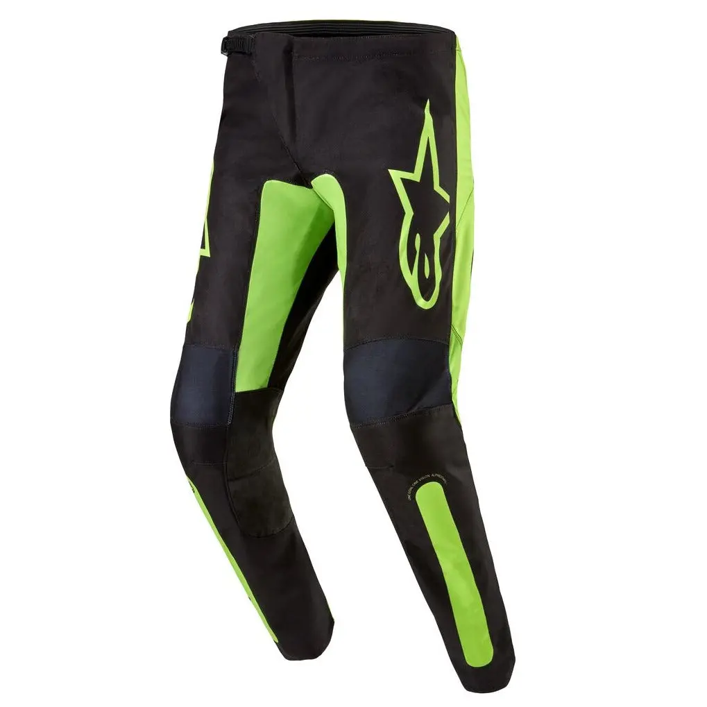 Alpinestars Fluid Pants Lurv Black Yellow Fluo 1