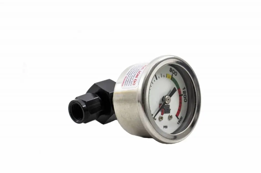 Luminescent N2o Pressure Gauge With -4An Manifold 1