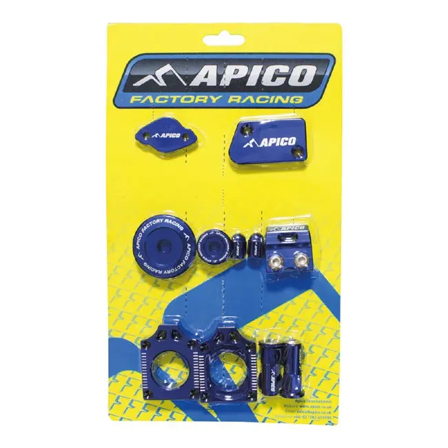 Apico Factory Anodised Bling Pack - Sherco - Blue 1
