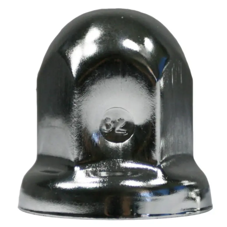 Nut Covers Chrome Flanged Round Top 1