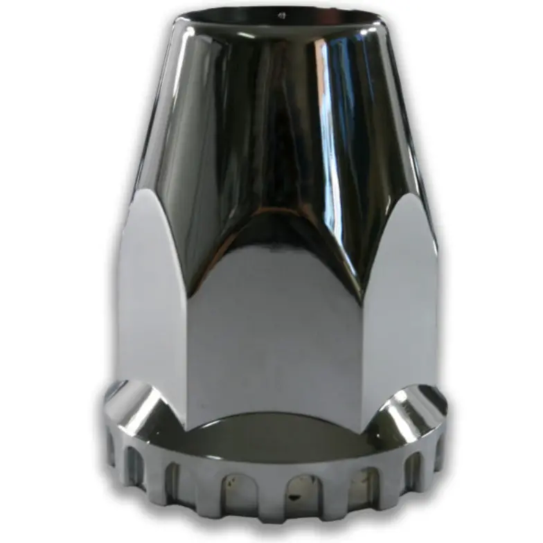 Nut Cover Chrome Plastic 33Mm Screw-On 1