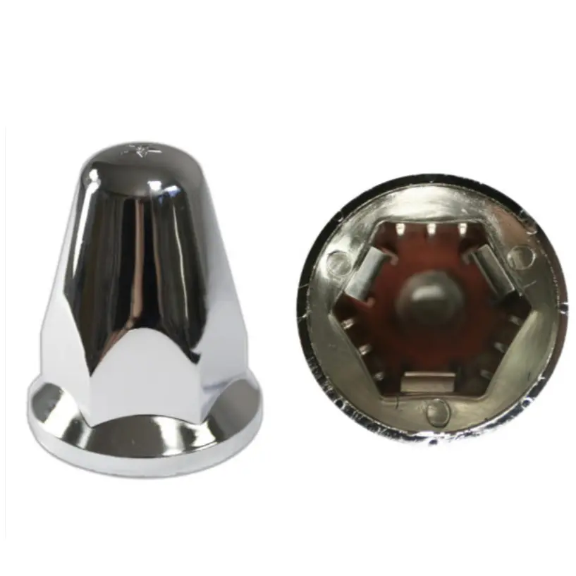 Nut Cover Chrome Plastic 32/33Mm With Clip 1