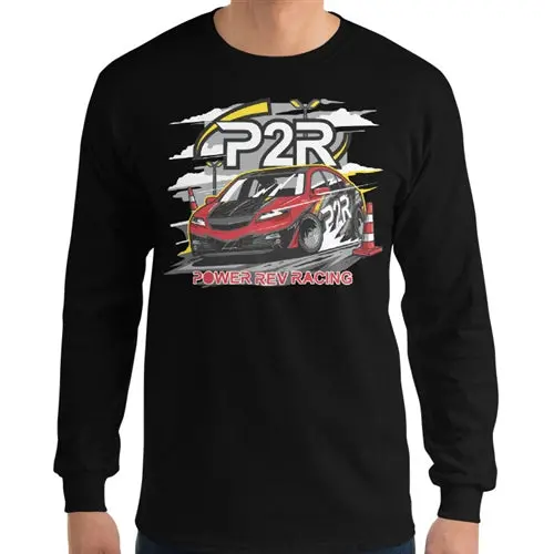 P2r Tl Design Long Sleeve T-Shirt Black 1