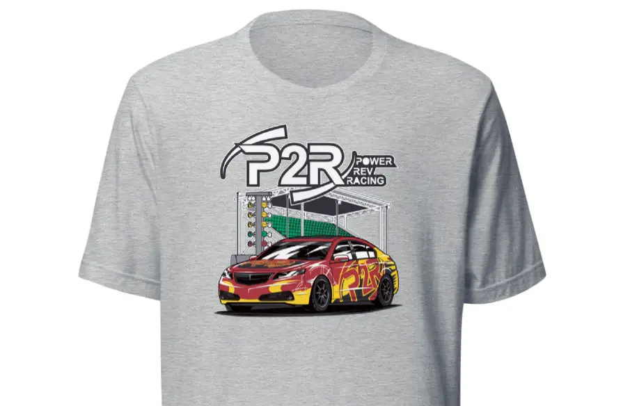 P2r 4Th Gen Acura Tl Design T-Shirt 1