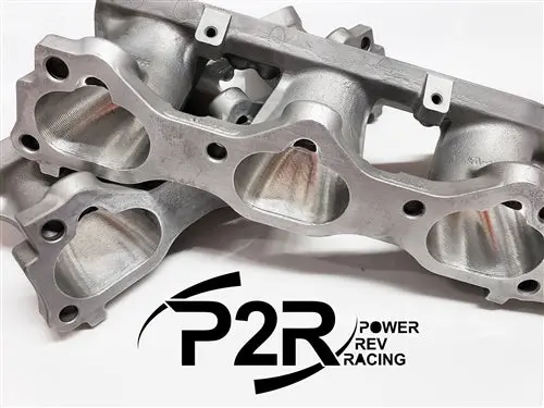 P2r J-Series Cnc Ported Lower Intake Manifold Runners 1