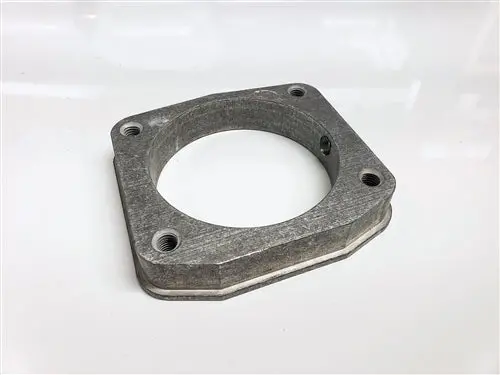 Zdx Weld On Throttle Body Flange 1