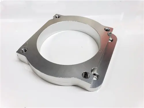 Holley/Ls1 To Mustang Throttle Body Adapter 1