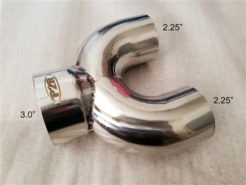 2-1 Collector, 2.25" Inlets X 3.0" Outlet 1