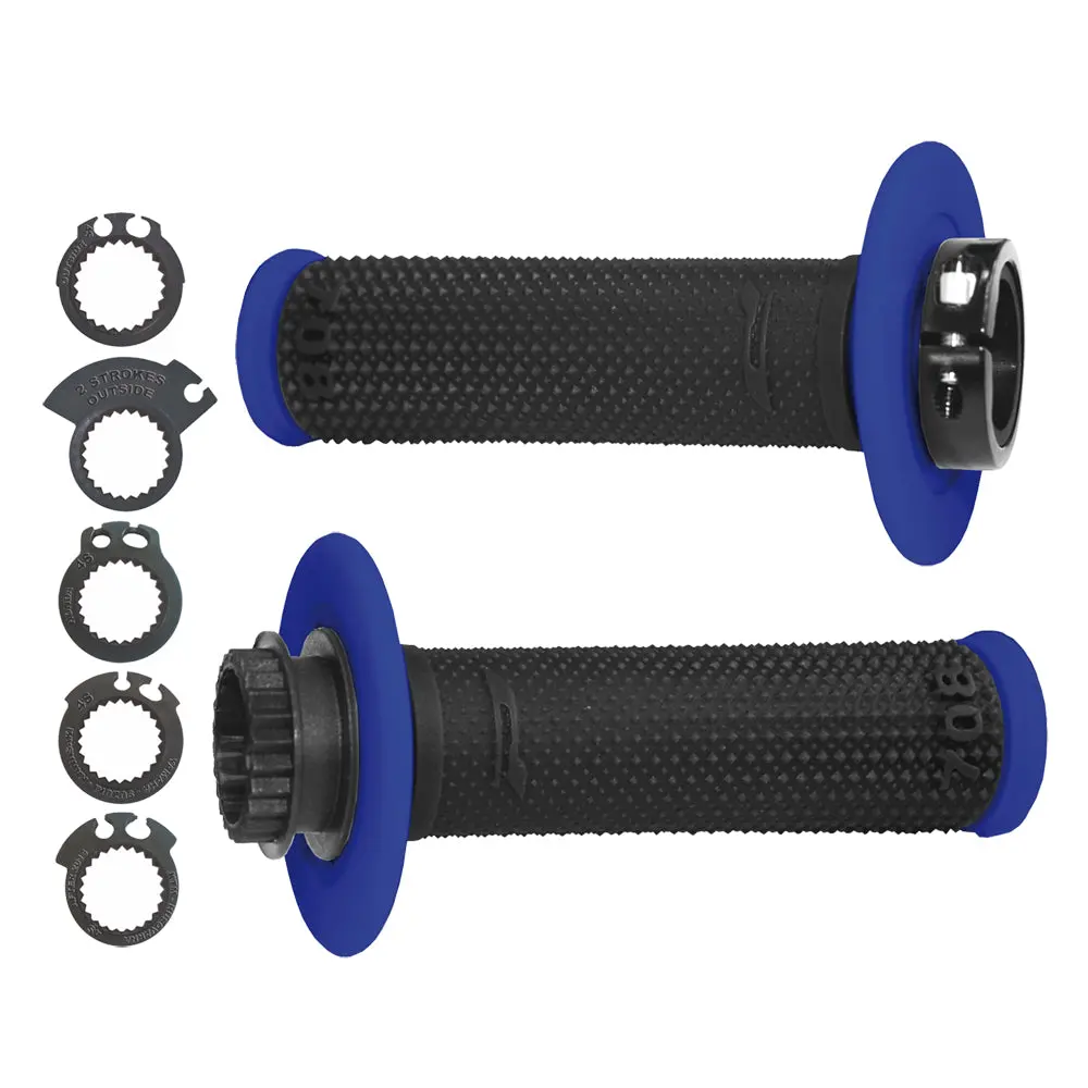 Progrip Lock On Grips 708 Black Blue 1
