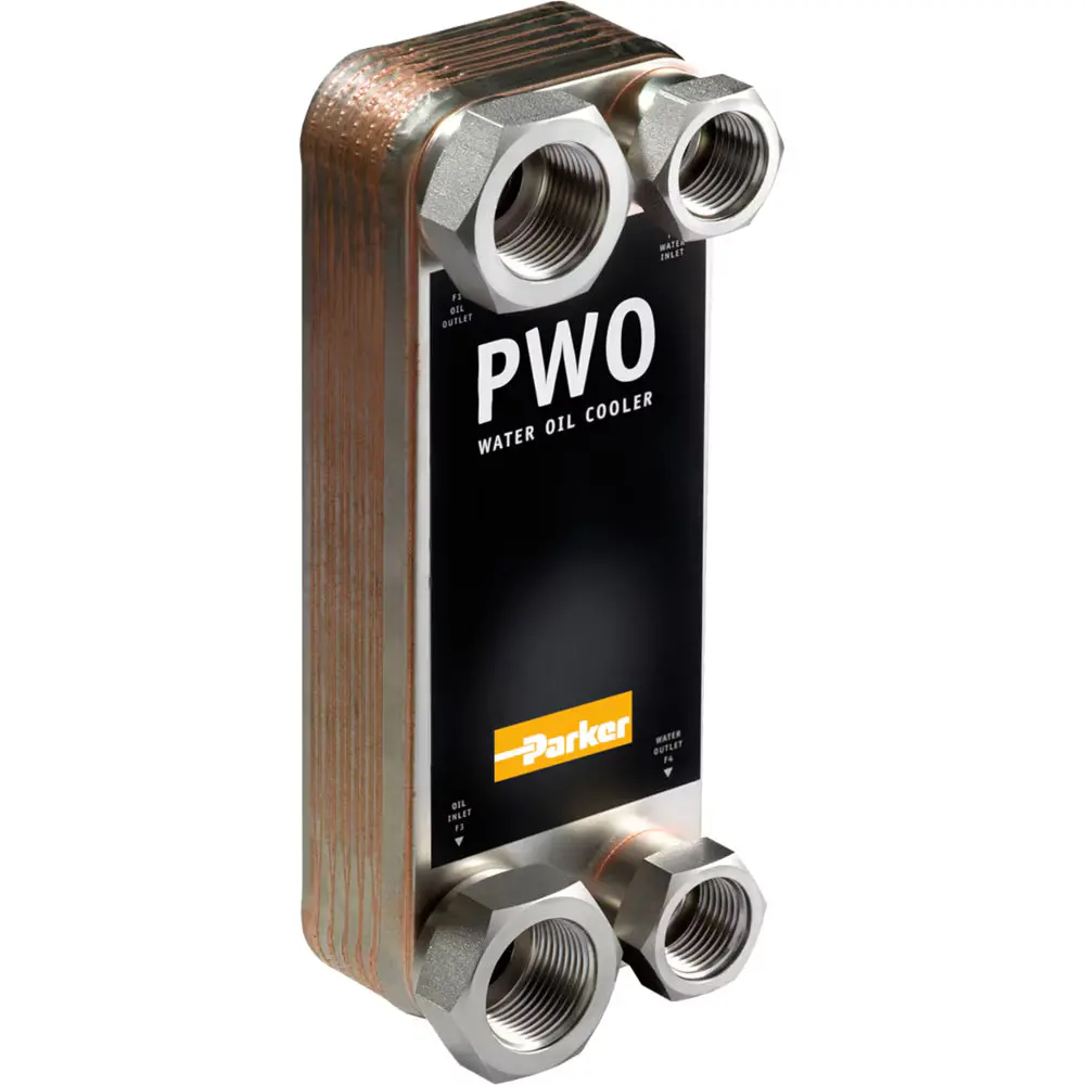 Brazed Plate Water Oil Cooler - Pwo Series(Ap) 50831007 1
