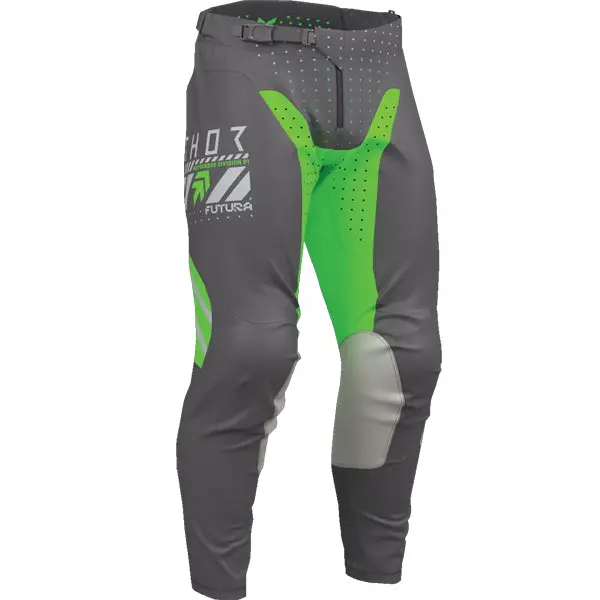 2026 Thor Pant Launchmode Futura Charcoal Green 1