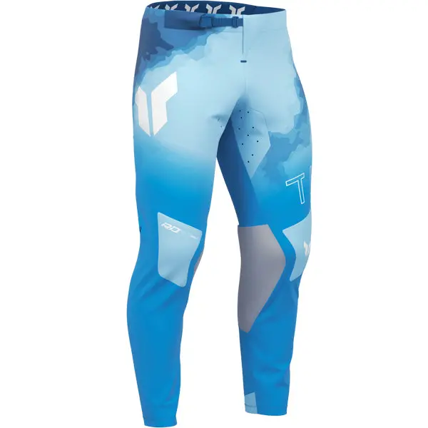 Thor Sportmode Carbon Electric Blue Pants 1