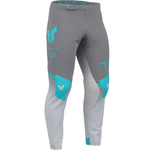 Thor Sportmode Geo Charcoal Grey Pants 1