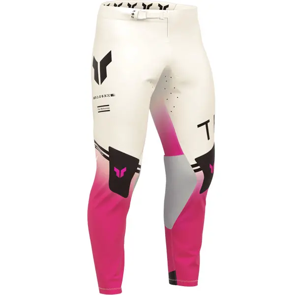 Thor Sportmode Geo White Pink Pants 1