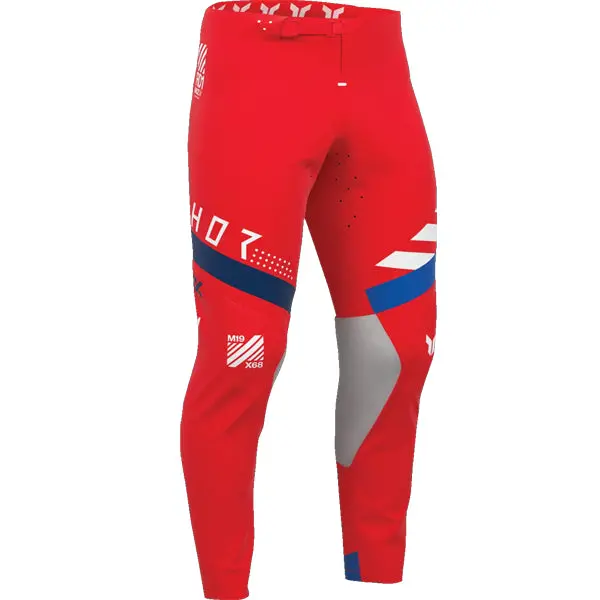 2026 Thor Pant Sportmode Synth Red 1