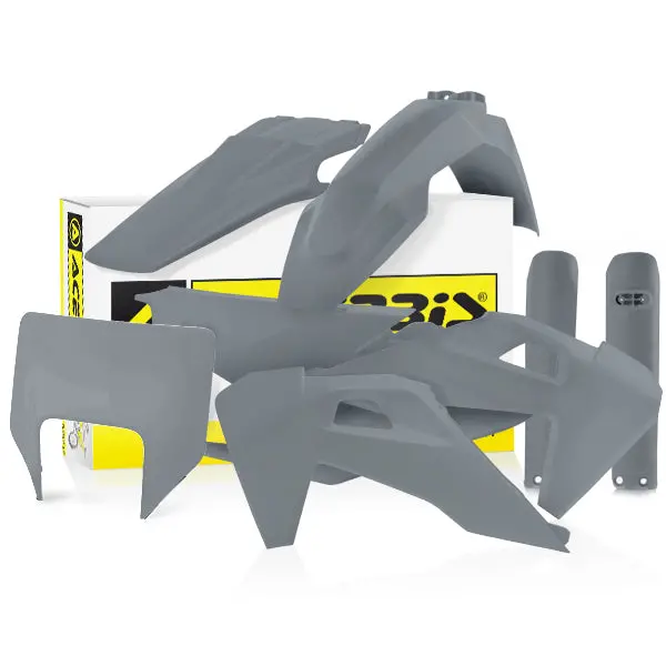Acerbis Husqvarna Plastic Kit Te Fe - Grey 1